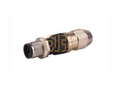 MURR-M12公頭母頭直式插頭90度彎頭配LED IDC技術
